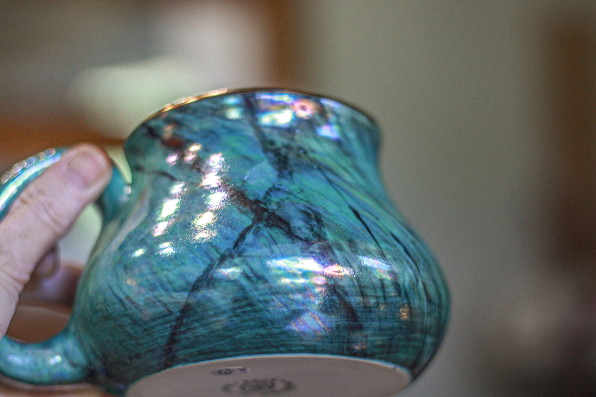 13-B Labradorite PROTOTYPE Squat Mug - MISFIT, 19 oz. - 15% off