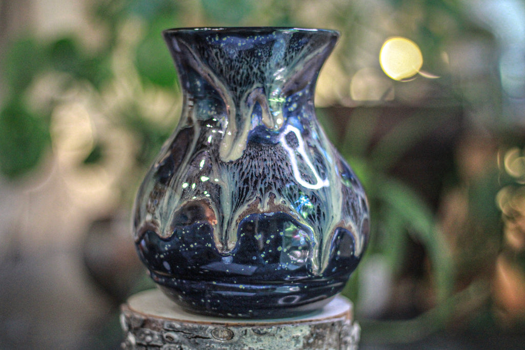 19-C Cosmic Amethyst Grotto Flared Acorn Mug - TOP SHELF MISFIT 22 oz.