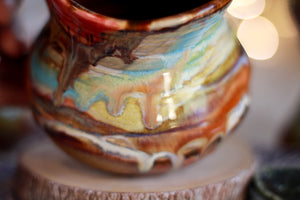 10-C 'FLOW' Flared Textured Squat Mug, 12 oz. (This listing is for one mug)