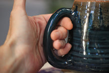 Load image into Gallery viewer, 10-F Deep Blue Textured Mug, 16 oz.