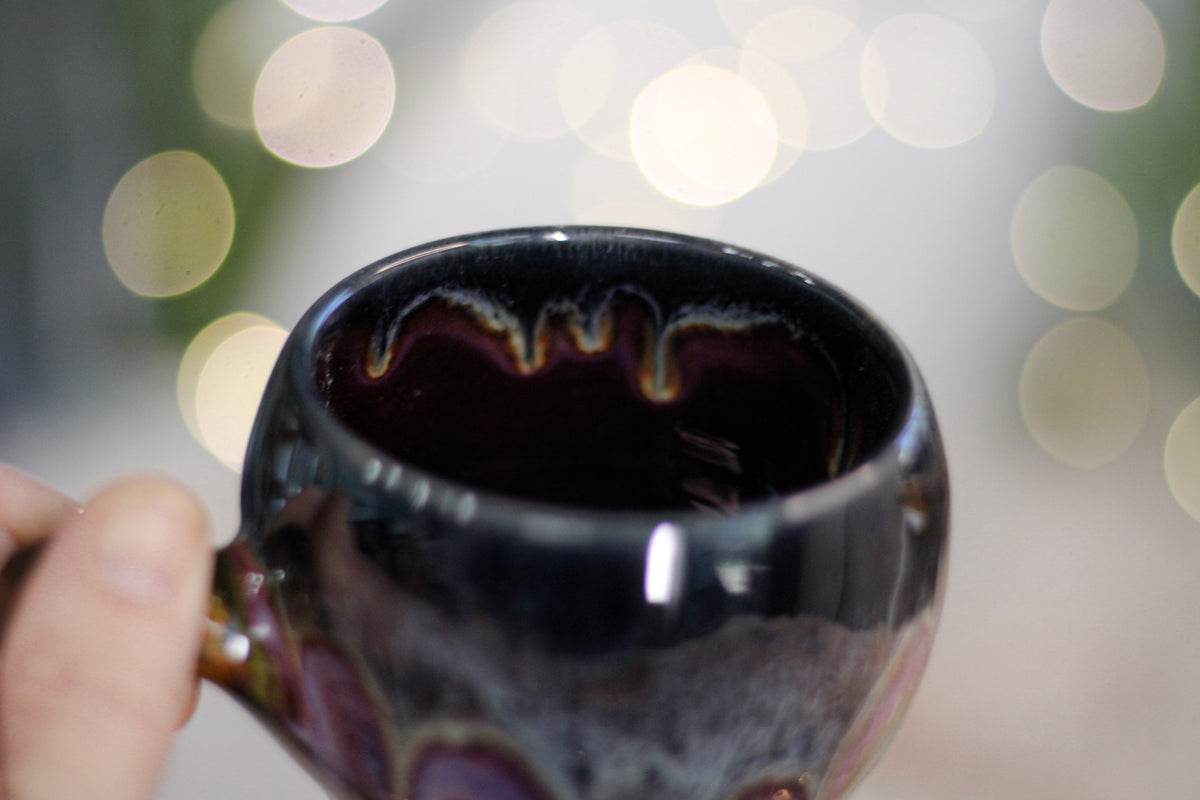 11-B Purple Haze Gourd Mug, 19 oz.