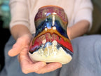 13-C Rainbow Strata Gourd Mug, 20 oz.
