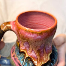 Load image into Gallery viewer, 12-B Magenta Haze Gourd Mug, 20 oz.