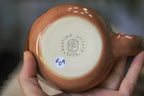 09-D Coral Mountains Barely Flared Textured Divot 'Cuddle' Mug, 17 oz.