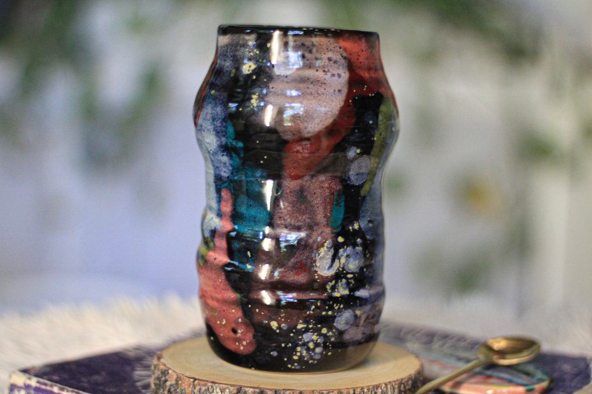 11-F Stellar Chaos Textured Cup, 17 oz.