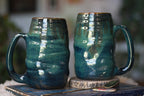 10-F Deep Blue Textured Mug, 20 oz. (This listing is for one mug)