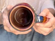 Load image into Gallery viewer, 13-C Rainbow Strata Gourd Mug, 20 oz.