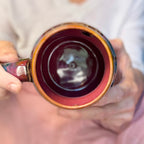 01-B Molten Cheetah Gourd Mug, TOP SHELF - 24 oz.