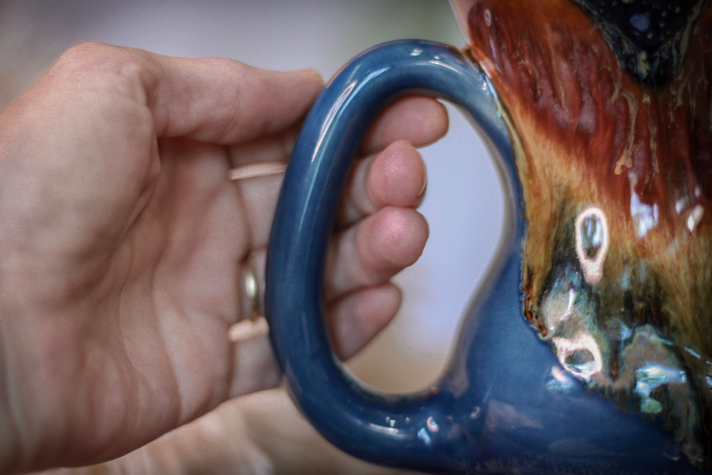 02-B Starry Night Gourd Mug - TOP SHELF, 20 oz.