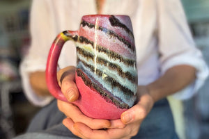 03-C Rainbow Family Mug, 22 oz.