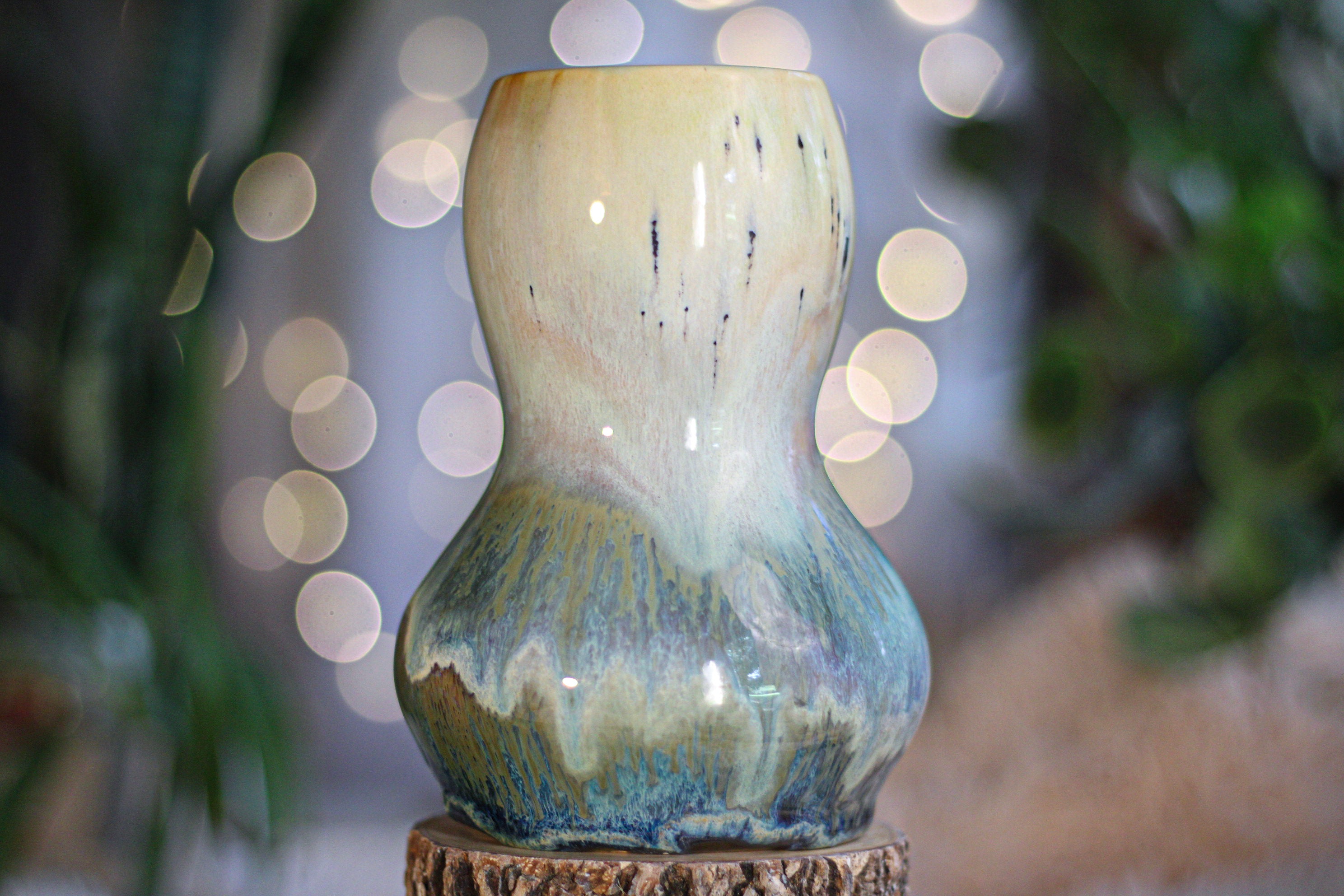 02-B Soft Earth Series Acorn Gourd Mug, 27 oz.