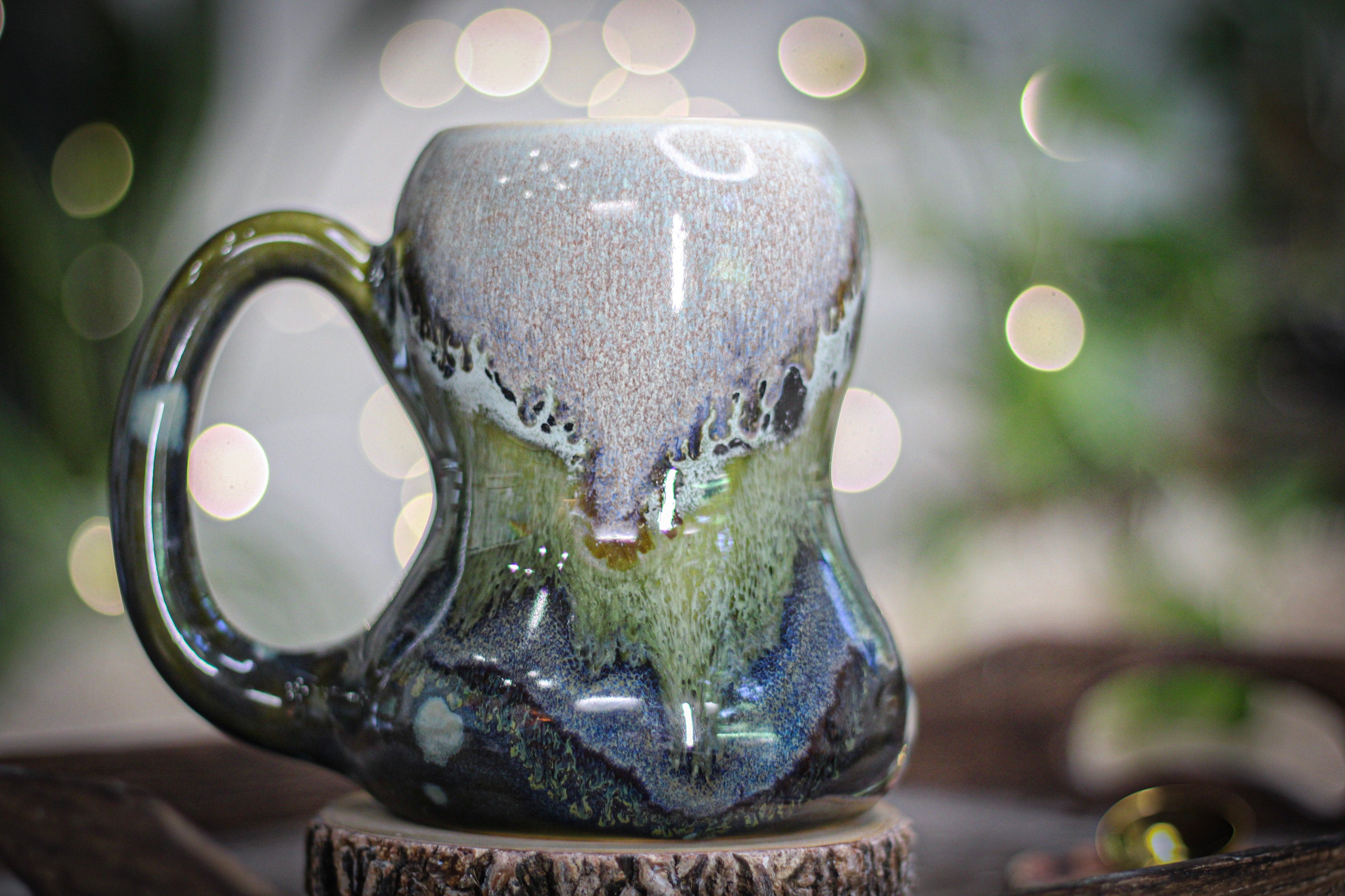 02-B TidePool Gourd Mug - TOP SHELF, 18 oz.
