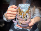 02-C Lavender Fields Swirly Mug, 23 oz.