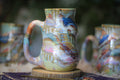 02-E Chaos Barely Flared Textured Divot Mug, 21 oz. (This listing is for one mug)