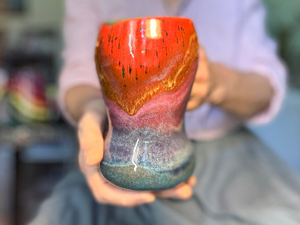 02-D EXPERIMENT Curvy Mug, 17 oz.