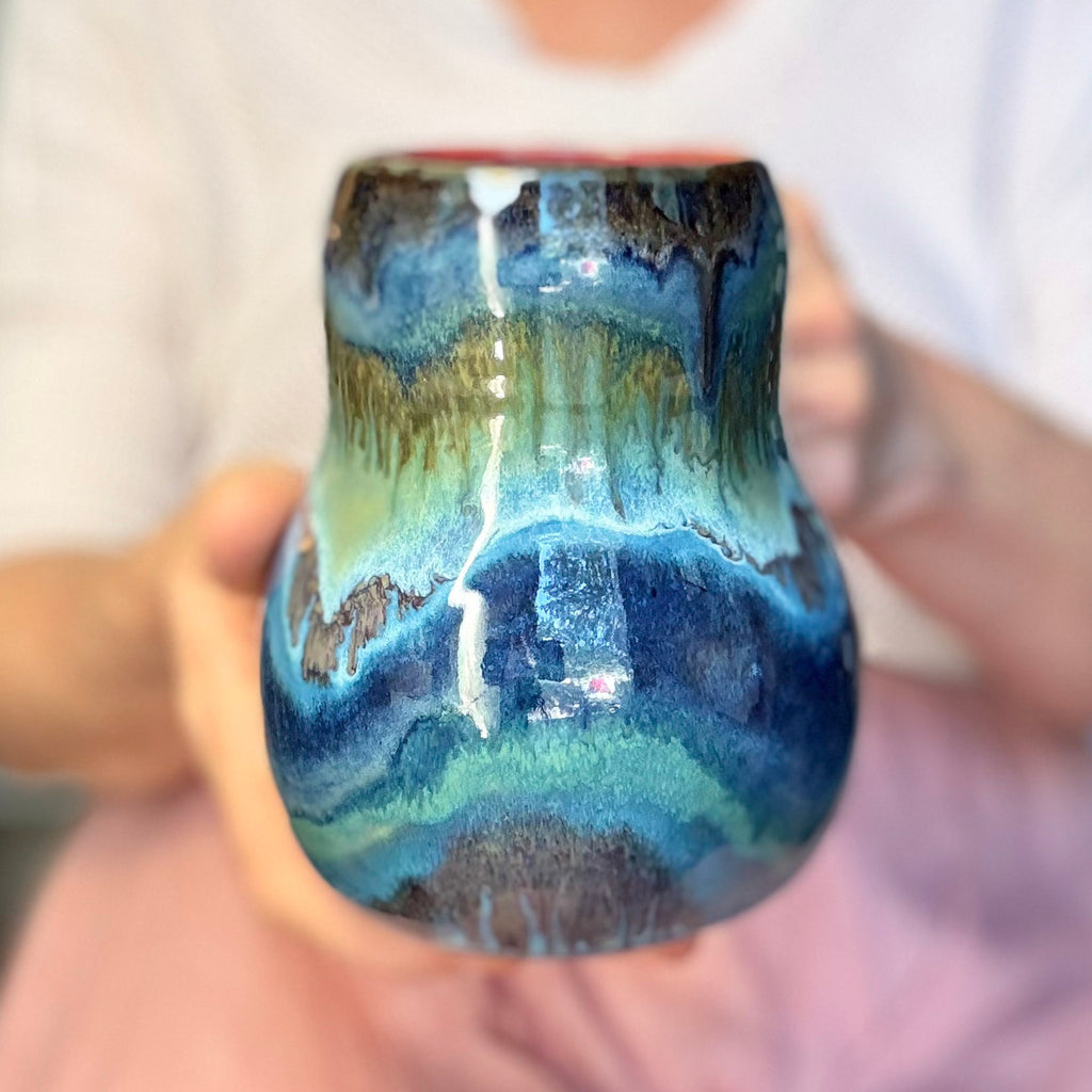12-D Turquoise PROTOTYPE Mug, 20 oz.