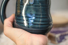 Load image into Gallery viewer, 10-F Deep Blue Textured Mug, 16 oz.