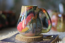 Load image into Gallery viewer, 05-D Rainbow EXPERIMENT Textured Crock Mug, 22 oz.