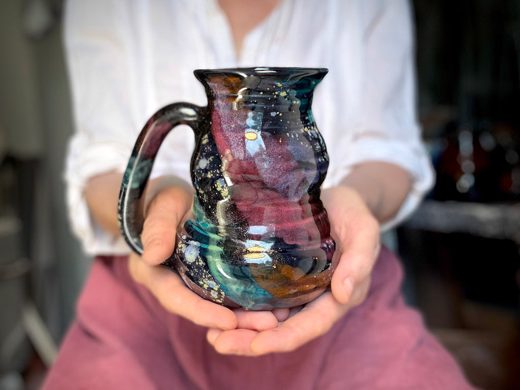 13-C Rainbow Stellar Cuddle Mug , 20 oz.