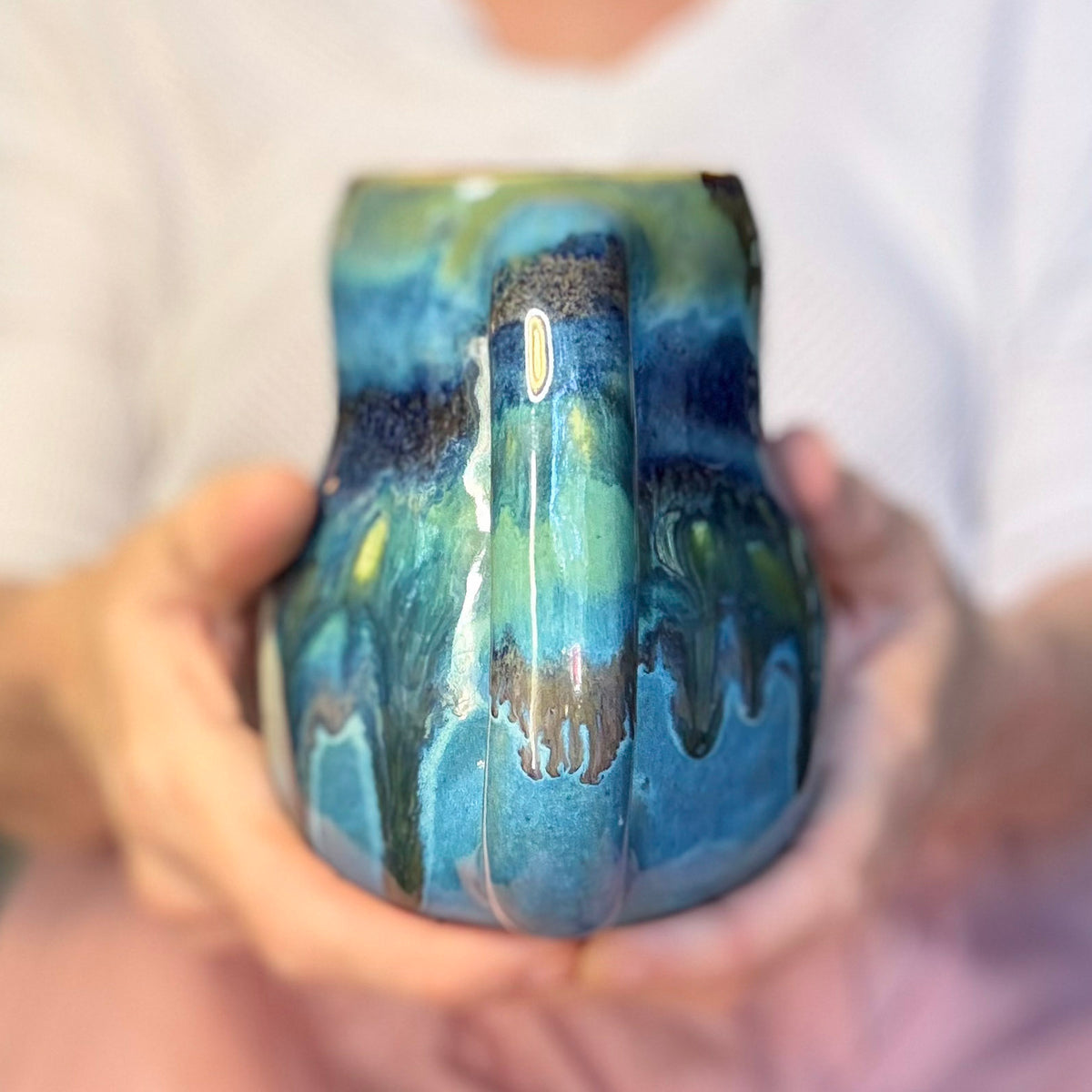 12-D Turquoise PROTOTYPE Mug, 20 oz.