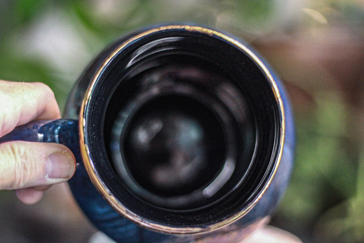 11-A Labradorite PROTOTYPE Gourd Mug - MISFIT, 25 oz. - 35% off