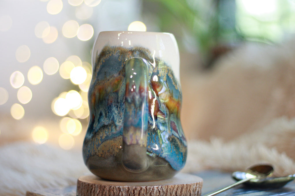 10-B Smokey Mountain Gourd Mug, 20 oz.
