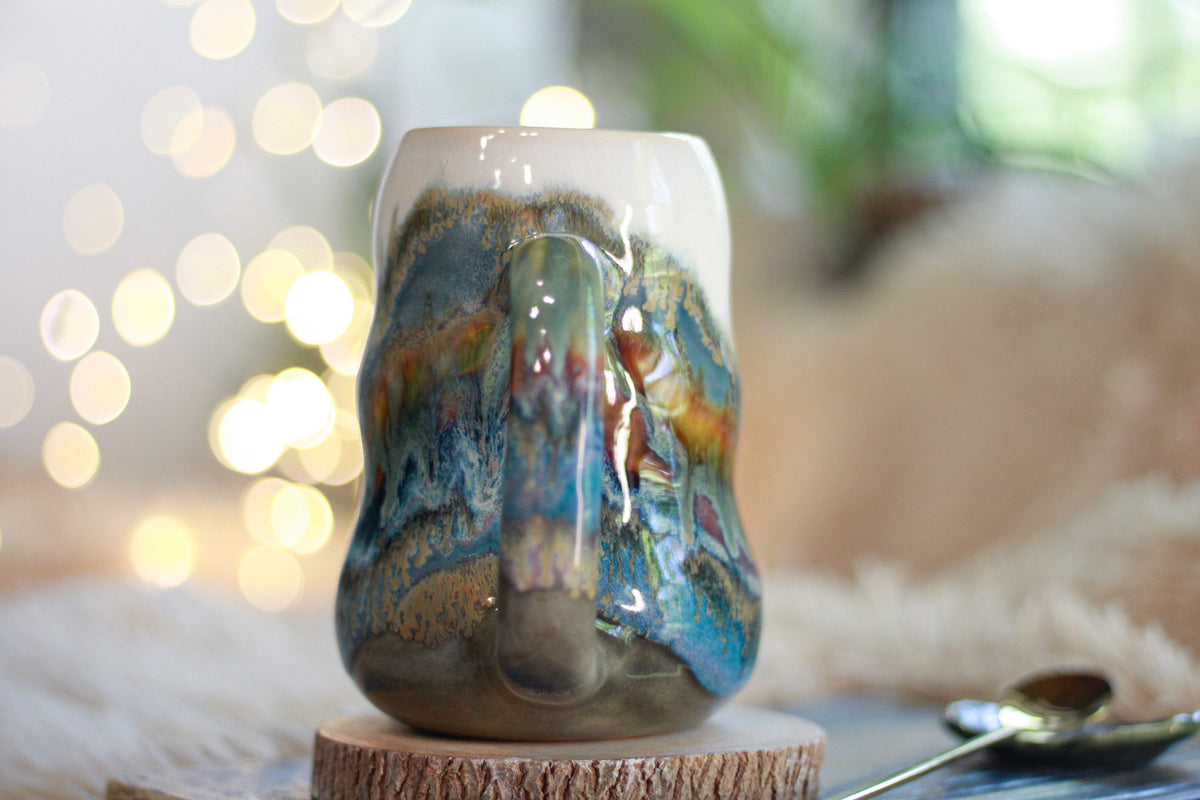 10-B Smokey Mountain Gourd Mug, 20 oz.