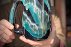 12-E Turquoise Grotto Mug, 22 oz.