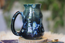 Load image into Gallery viewer, 11-E Blue EXPERIMENT Barely Flared Textured Divot Mug, 20 oz.