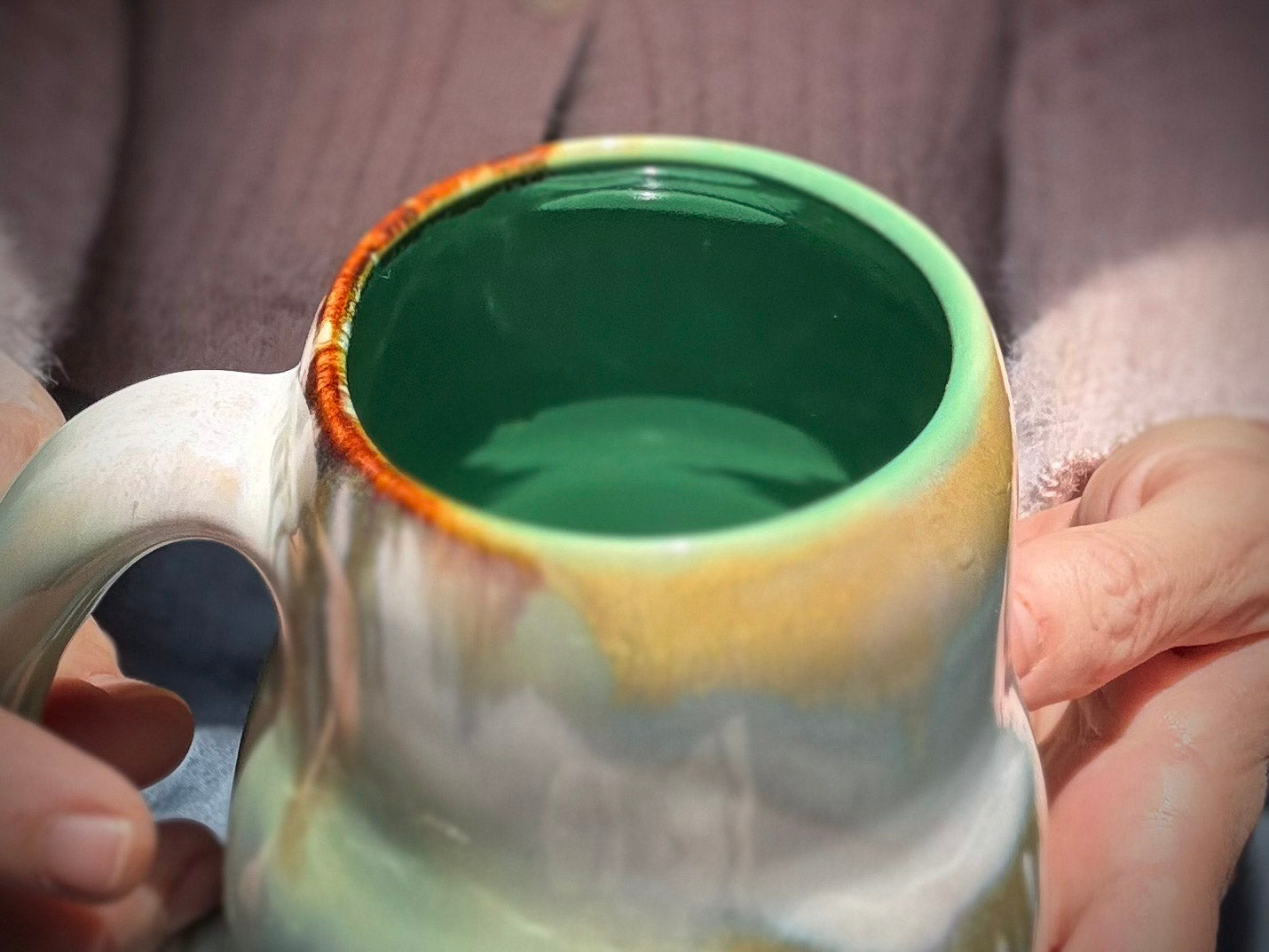 13-D Soft Earth Mid Mod Mug, 20 oz.