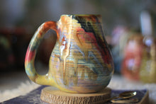 Load image into Gallery viewer, 05-D Rainbow EXPERIMENT Textured Crock Mug, 22 oz.