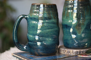 10-F Deep Blue Textured Mug, 20 oz. (This listing is for one mug)