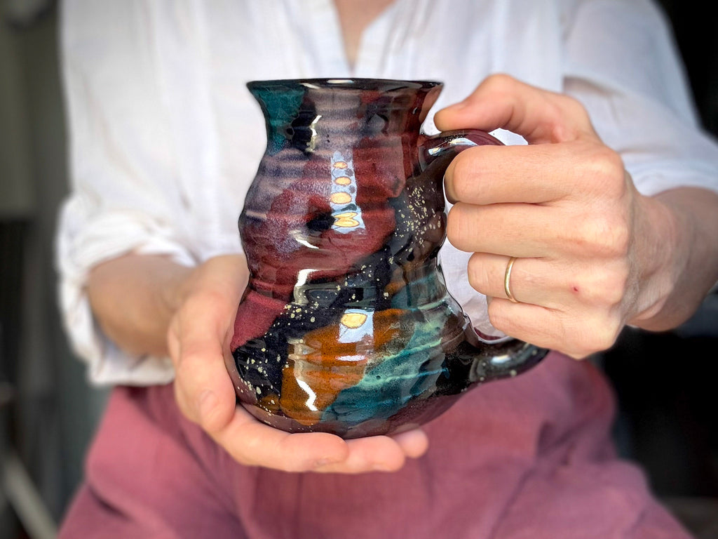 13-C Rainbow Stellar Cuddle Mug , 20 oz.