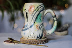 12-D Atomic Jazz Acorn Gourd Mug, 20 oz.