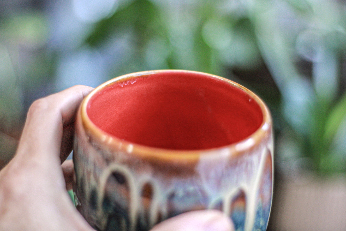 12-A New Wave Hermit Set - MINOR MISFIT, 10 oz. cup/ 10 oz. bowl - 10% off