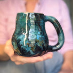 12-C Stone EXPERIMENT Curvy Mug, 16 oz.