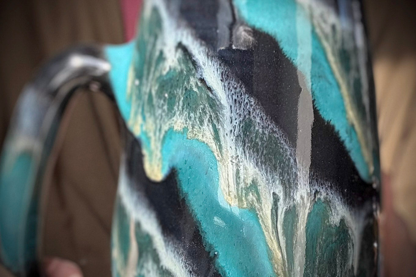 12-E Turquoise Grotto Mug, 22 oz.