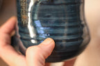 10-F Deep Blue Textured Mug, 16 oz.