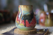 Load image into Gallery viewer, 05-D Rainbow EXPERIMENT Textured Crock Mug, 22 oz.