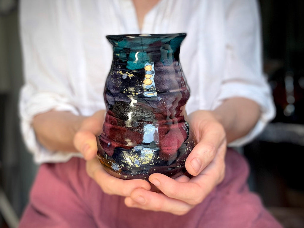 13-C Rainbow Stellar Cuddle Mug , 20 oz.