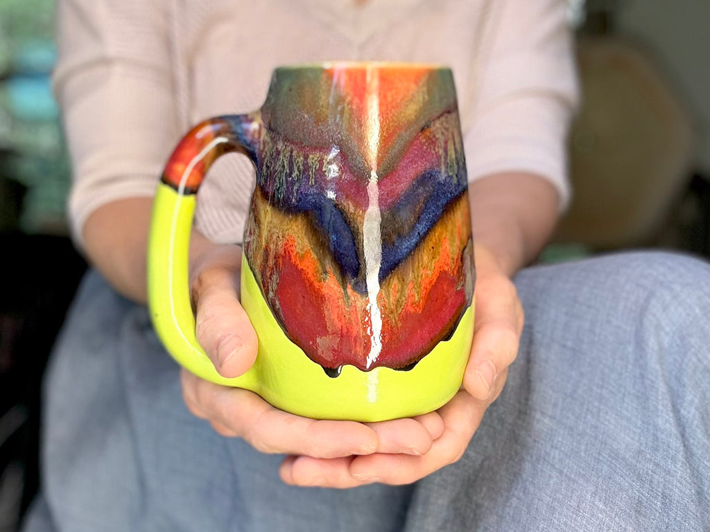 14-C Rainbow Strata Mug, 23 oz.