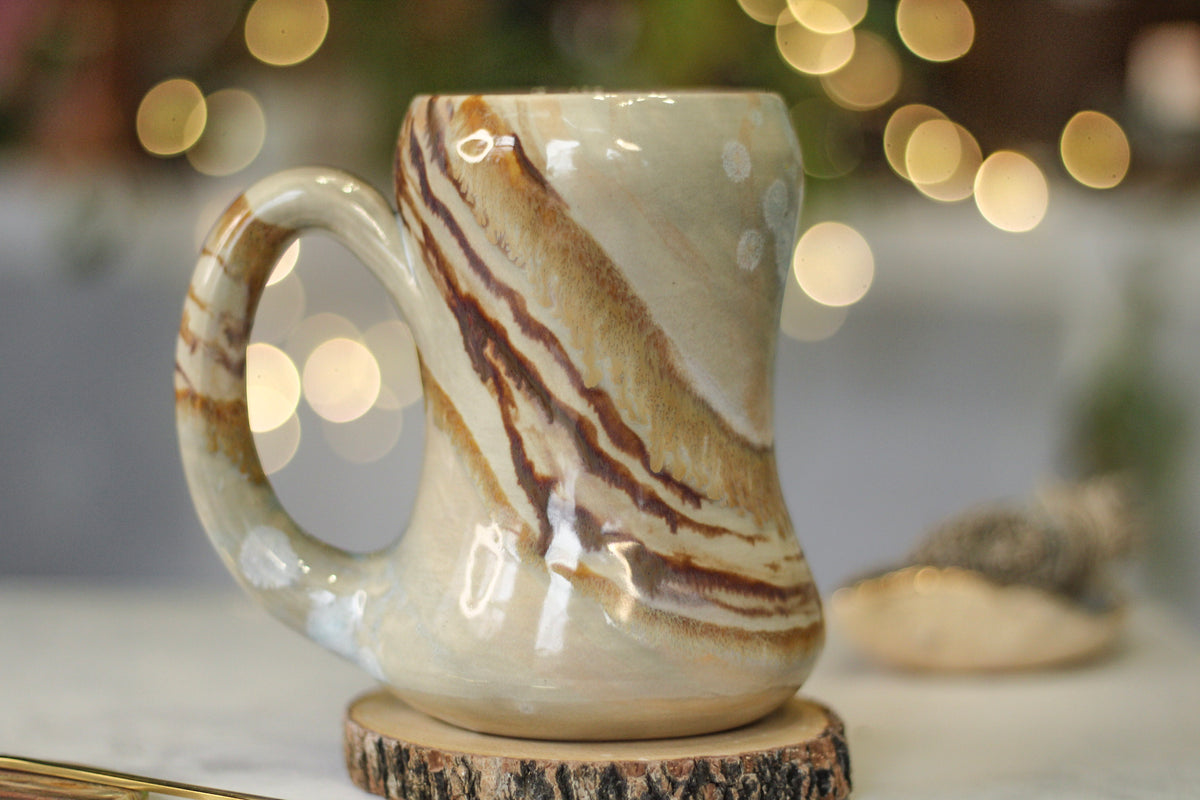 11-D Soft Earth Series PROTOTYPE Gourd Mug, 19 oz.
