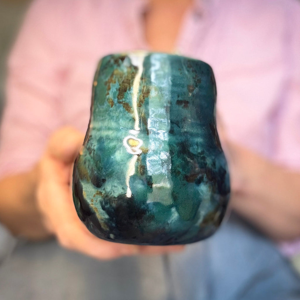 12-C Stone EXPERIMENT Curvy Mug, 16 oz.