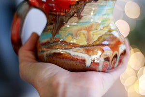 10-C 'FLOW' Flared Textured Squat Mug, 12 oz. (This listing is for one mug)