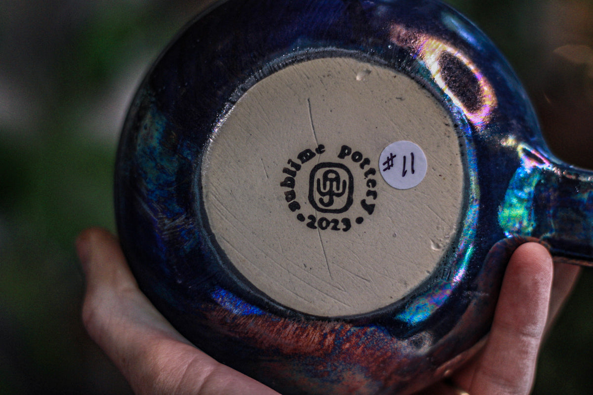 11-A Labradorite PROTOTYPE Gourd Mug - MISFIT, 25 oz. - 35% off