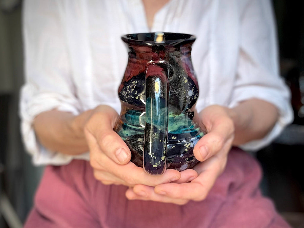 13-C Rainbow Stellar Cuddle Mug , 20 oz.