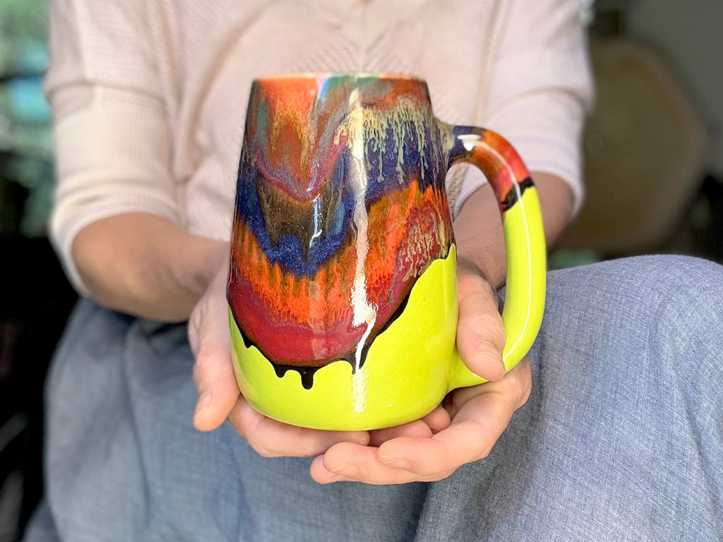 14-C Rainbow Strata Mug, 23 oz.