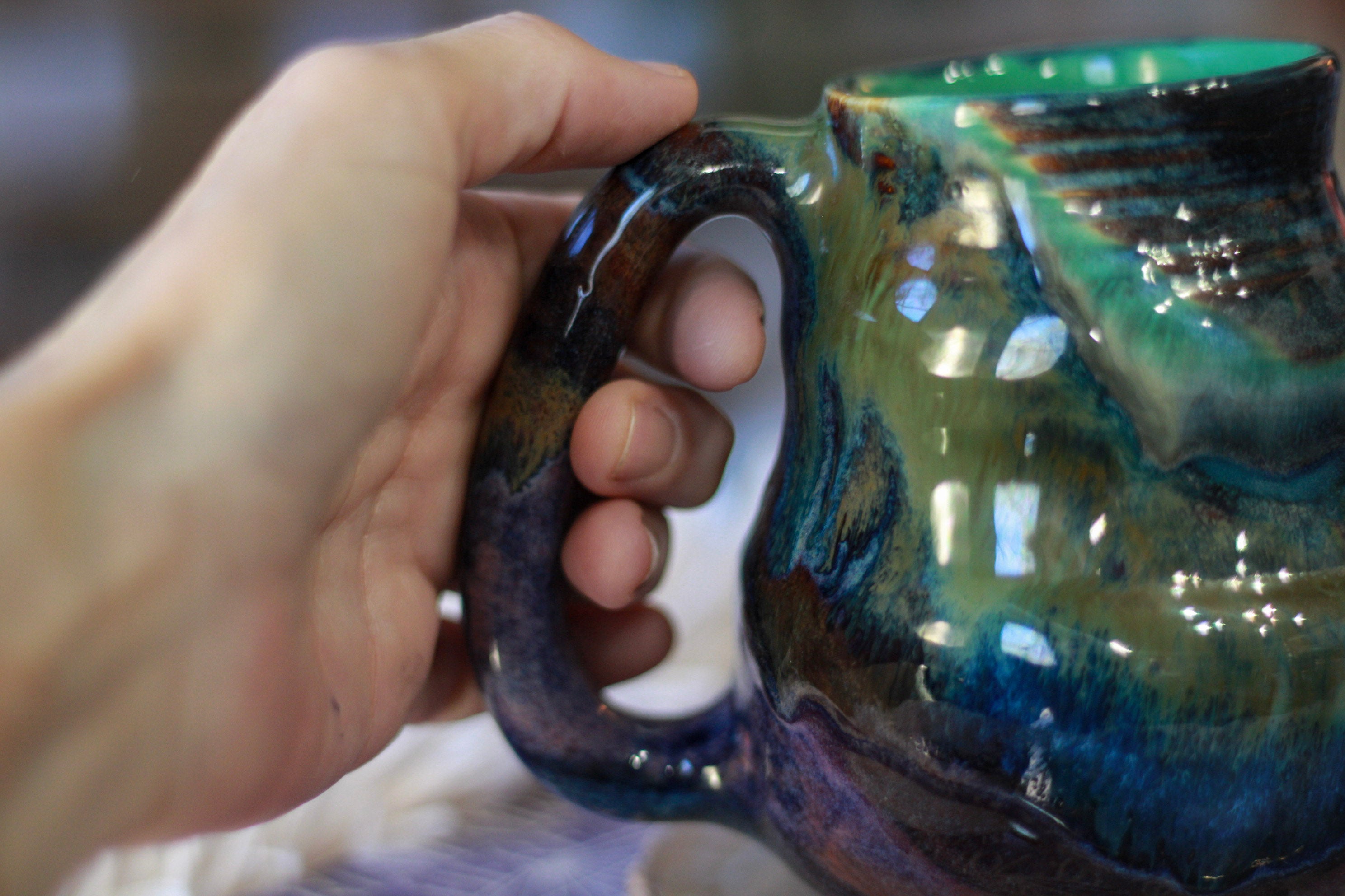 13-E Grotto PROTOTYPE Textured Mug - MISFIT, 16 oz. - 10% off