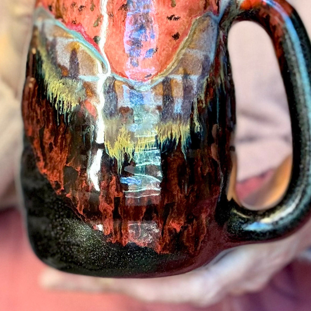 12-B Molten Melon Grooved Stein Mug - MINOR MISFIT, 29 oz. - 10% off