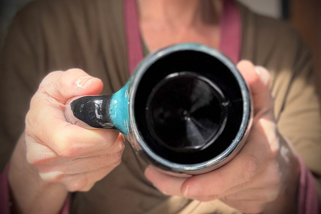 12-E Turquoise Grotto Mug, 22 oz.